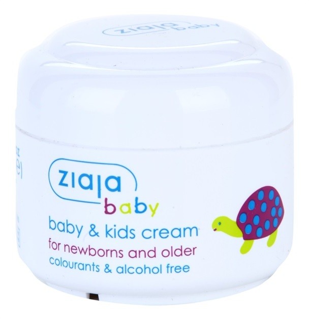 Ziaja Baby krém  gyermekeknek születéstől kezdődően  50 ml