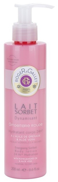 Roger & Gallet Gingembre Rouge hidratáló testápoló tej normál és száraz bőrre  200 ml