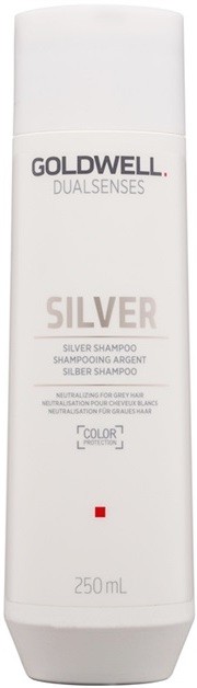 Goldwell Dualsenses Silver neutralizáló ezüst sampon szőke és ősz hajra  250 ml