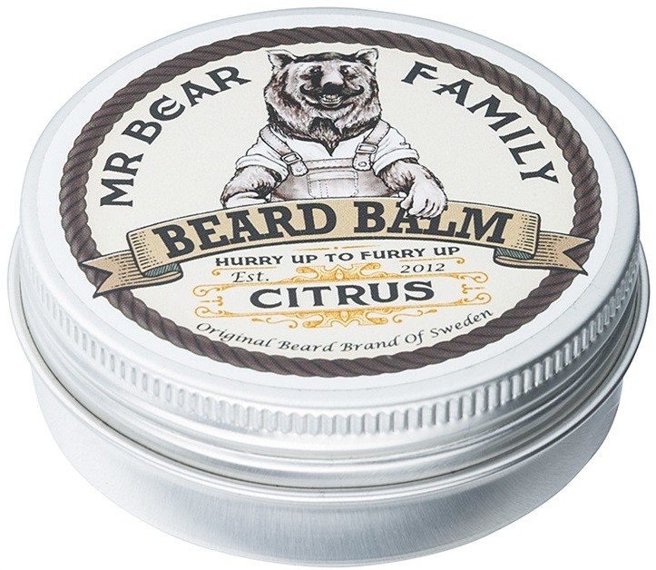 Mr Bear Family Citrus szakáll balzsam  60 ml