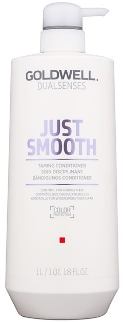 Goldwell Dualsenses Just Smooth kisimító kondicionáló a rakoncátlan hajra  1000 ml