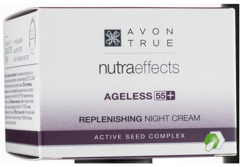 Avon True NutraEffects fiatalító éjszakai krém a bőr regenerációjára  50 ml