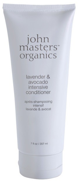 John Masters Organics Lavender & Avocado intenzív kondicionáló száraz és sérült hajra  207 ml