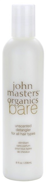 John Masters Organics Bare Unscented kondicionáló minden hajtípusra parfümmentes  236 ml