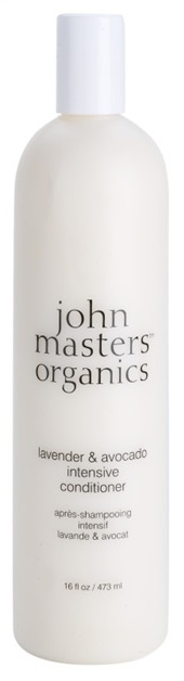 John Masters Organics Lavender & Avocado intenzív kondicionáló száraz és sérült hajra  473 ml