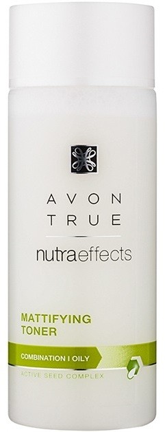 Avon True NutraEffects mattító víz arcra kombinált és zsíros bőrre  200 ml