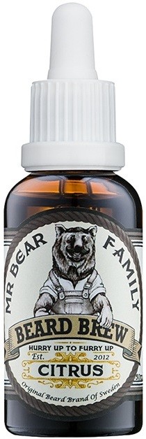 Mr Bear Family Citrus szakáll olaj  30 ml