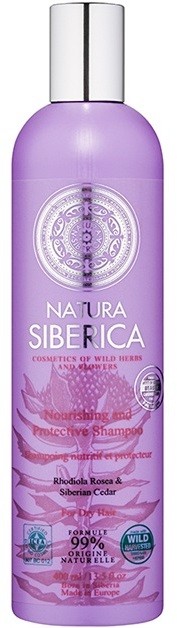 Natura Siberica Natural & Organic tápláló sampon száraz hajra  400 ml