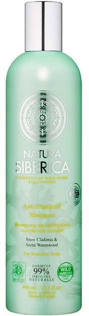 Natura Siberica Natural & Organic korpásodás elleni sampon érzékeny fejbőrre  400 ml