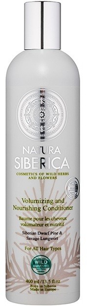 Natura Siberica Natural & Organic tápláló kondícionáló minden hajtípusra  400 ml
