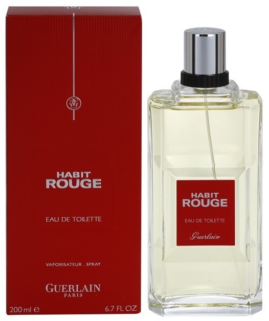 Guerlain Habit Rouge eau de toilette férfiaknak 200 ml