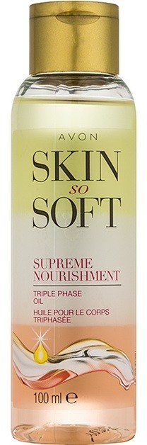 Avon Skin So Soft tápoláló háromfázisú testolaj  100 ml