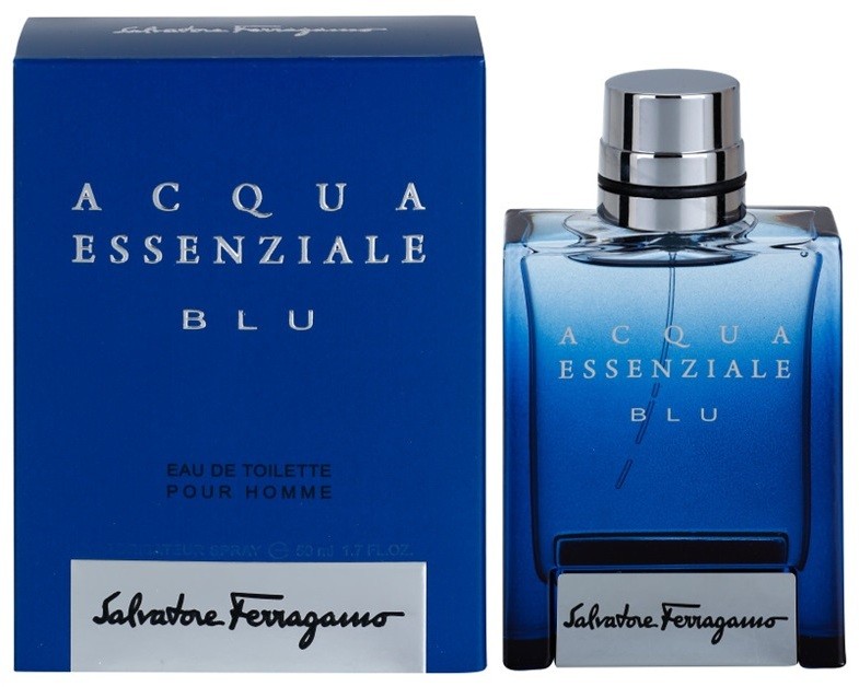 Salvatore Ferragamo Acqua Essenziale Blu eau de toilette férfiaknak 50 ml