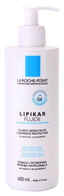 La Roche-Posay Lipikar hidratáló és védő folyadék parabénmentes  400 ml