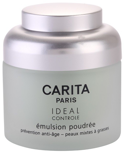 Carita Ideal Controle emulzió púderes hatással kombinált és zsíros bőrre  50 ml