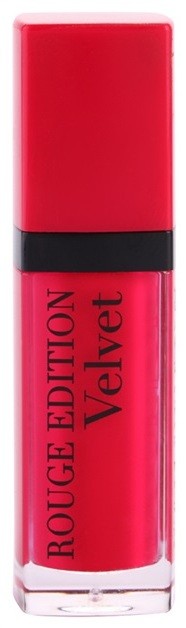 Bourjois Rouge Edition Velvet folyékony rúzs matt hatással árnyalat 05 OLé Flamingo! 7,7 ml