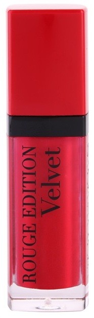 Bourjois Rouge Edition Velvet folyékony rúzs matt hatással árnyalat 02 Frambourjoise 7,7 ml