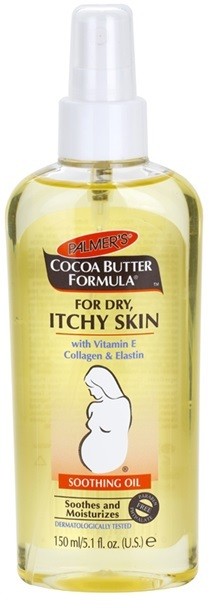 Palmer's Pregnancy Cocoa Butter Formula nyugtató testolaj száraz és viszkető bőrre  150 ml