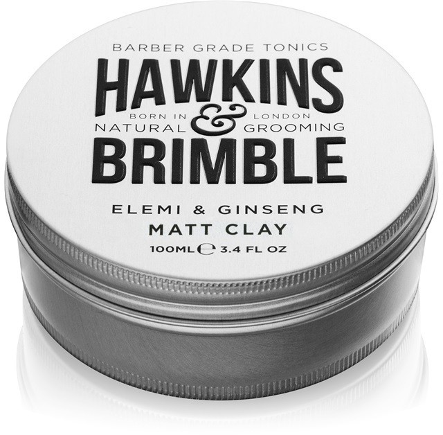 Hawkins & Brimble Natural Grooming Elemi & Ginseng mattító kenőcs a hajra  100 ml