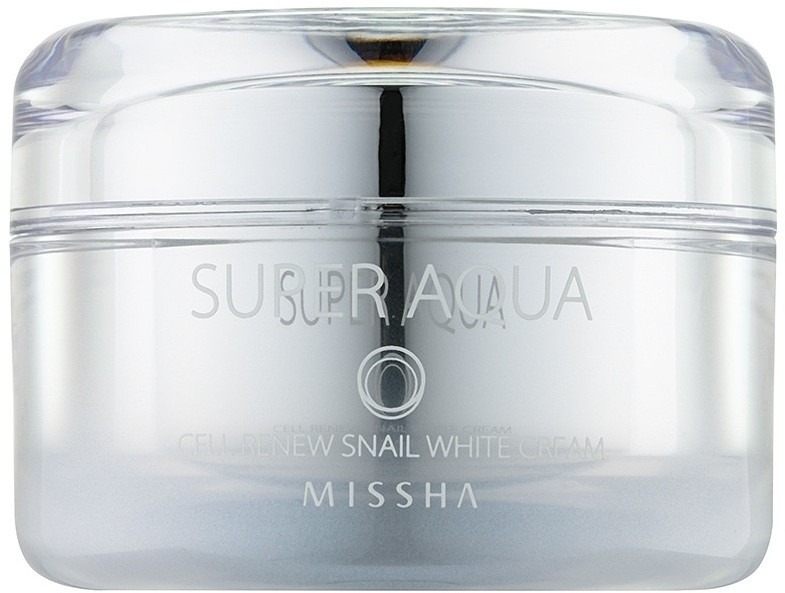 Missha Super Aqua Cell Renew Snail élénkítő krém csigakivonattal  47 ml
