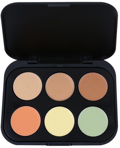 BHcosmetics 6 Color korrektor paletta árnyalat Medium  5,8 g