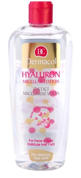 Dermacol Hyaluron tisztító micelláris víz  400 ml