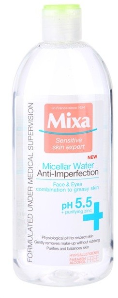 MIXA Anti-Imperfection mattító micelláris víz  400 ml