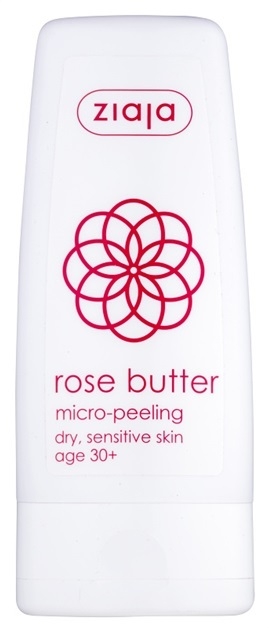 Ziaja Rose Butter testpeeling mikrogranulátumokkal 30+  60 ml