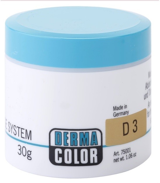 Kryolan Dermacolor Camouflage System Krémes alapozó és korrektor egyben árnyalat D 3  30 g
