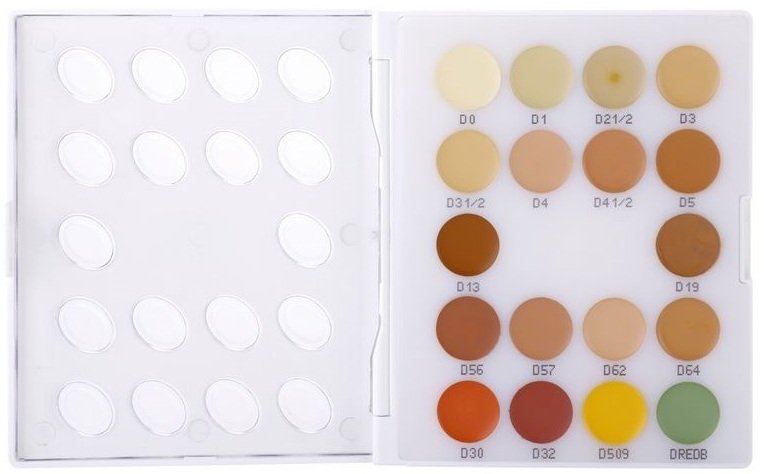 Kryolan Dermacolor Camouflage System Mini korrektor paletta  14 g