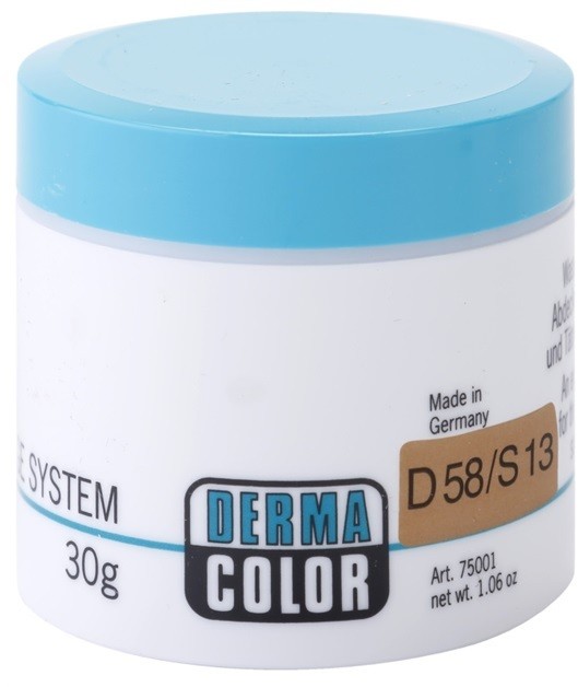 Kryolan Dermacolor Camouflage System Krémes alapozó és korrektor egyben árnyalat D 58/S 13 Rich Beige  30 g