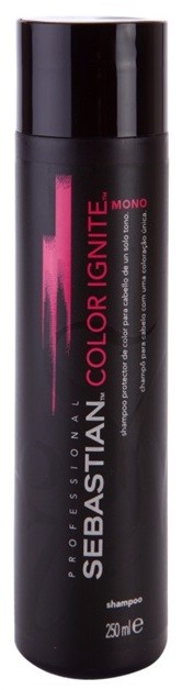 Sebastian Professional Color Ignite Mono sampon a festett haj színének egységesítéséért  250 ml