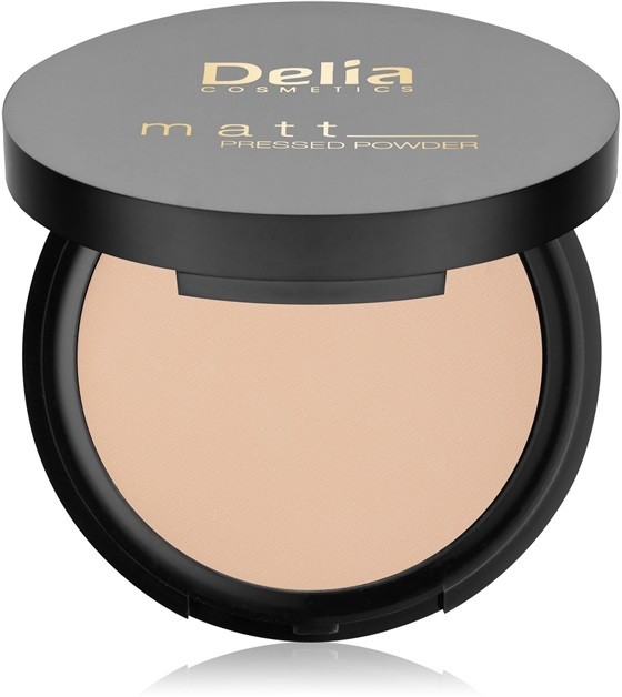 Delia Cosmetics Matt púder árnyalat 02 Light Beige 8 g