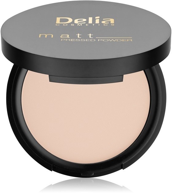 Delia Cosmetics Matt púder árnyalat 01 Transparent 8 g