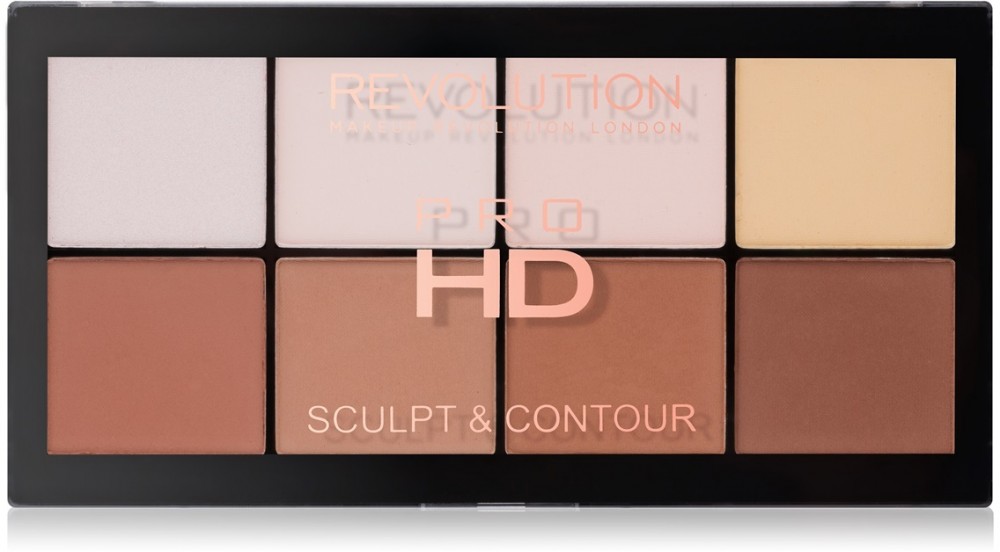 Makeup Revolution Pro HD Sculpt & Contour arckontúr paletta  15 g