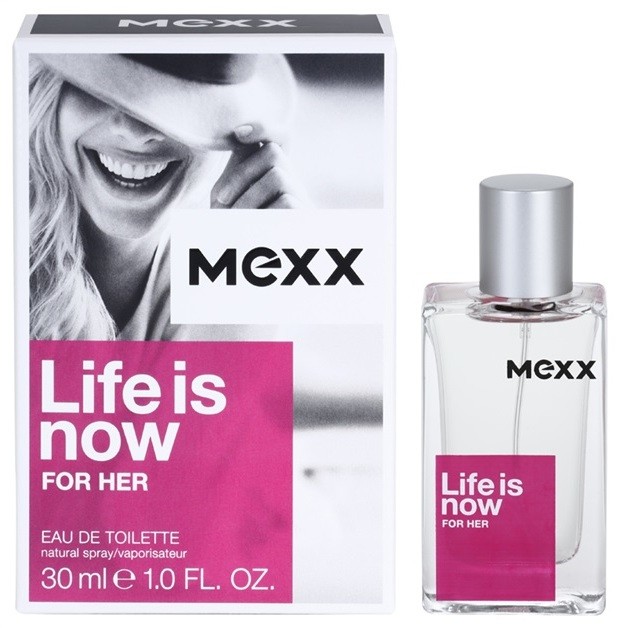Mexx Life is Now for Her eau de toilette nőknek 30 ml