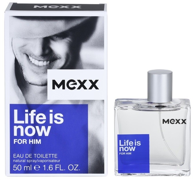 Mexx Life is Now for Him eau de toilette férfiaknak 50 ml