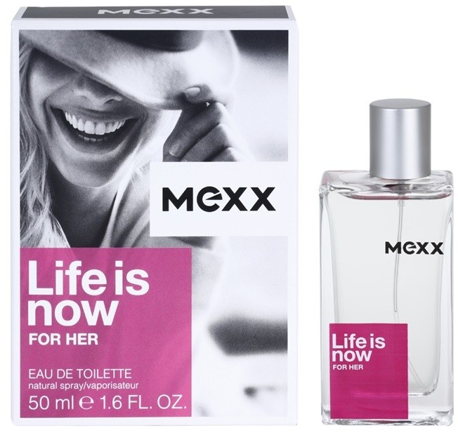 Mexx Life is Now for Her eau de toilette nőknek 50 ml