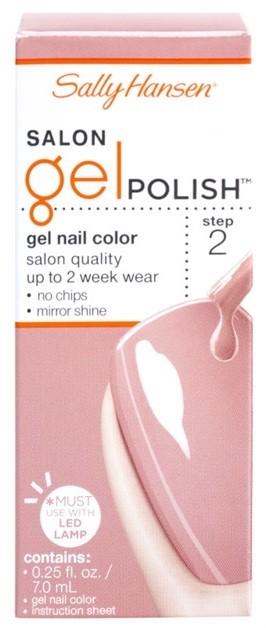 Sally Hansen Salon géles körömlakk árnyalat 150 Pink Pong 7 ml