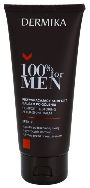 Dermika 100% for Men nyugtató borotválkozás utáni balzsam  100 ml