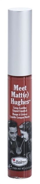 theBalm Meet Matt(e) Hughes hosszantartó folyékony rúzs árnyalat Committed 7,4 ml