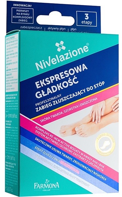 Farmona Nivelazione bőrhámlasztó lábpakolás  4 db