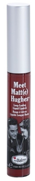 theBalm Meet Matt(e) Hughes hosszantartó folyékony rúzs árnyalat Charming 7,4 ml
