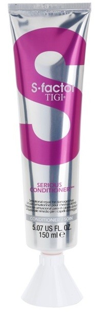 TIGI S-Factor Serious megújító kondicionáló a károsult hajra  150 ml