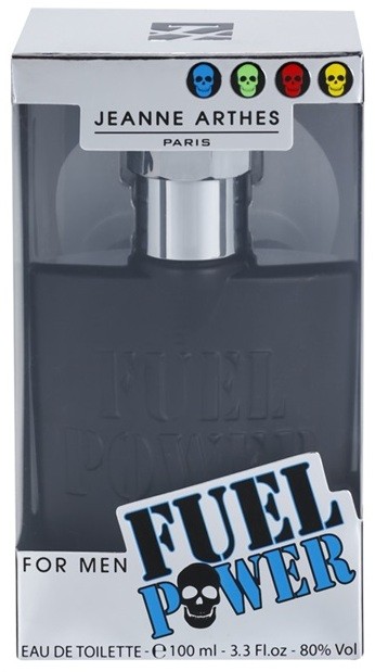 Jeanne Arthes Fuel Power eau de toilette férfiaknak 100 ml