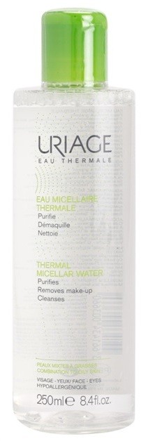 Uriage Eau Micellaire Thermale micelláris tisztító víz kombinált és zsíros bőrre  250 ml