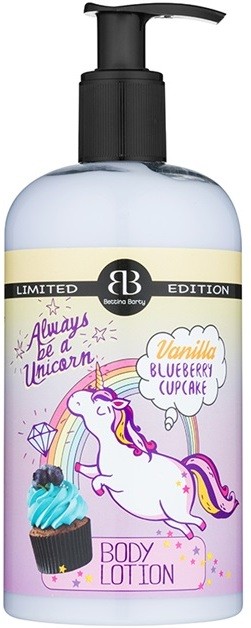 Bettina Barty Vanilla Blueberry Cupcake testápoló tej  500 ml