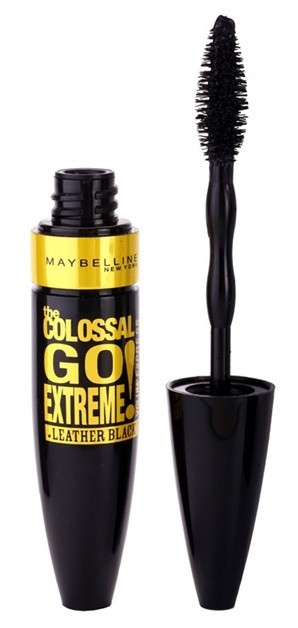 Maybelline Volum´ The Colossal Go Extreme! Leather Black szempillaspirál a dús pillákért árnyalat Leather Black 9,5 ml