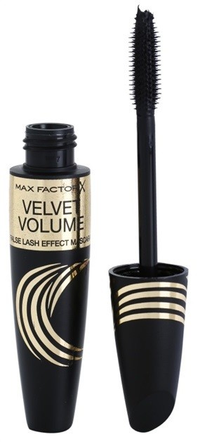 Max Factor False Lash Effect Velvet Volume szempillaspirál dús hatásért árnyalat Black 13,1 ml