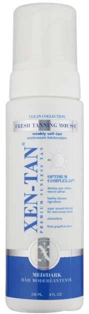 Xen-Tan Clean Collection önbarnító hab testre és arcra árnyalat Medium/Dark  236 ml